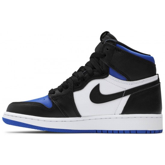 Jordan 1 Retro High OG GS 'Royal Toe'
 Nero/Bianco/Game Royal/Nero AJ 1 Scarpe 575441 041