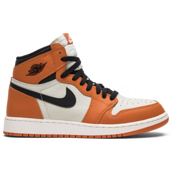 Jordan 1 Retro High OG GS 'Shattered Backboard Away'
 Vela/Nero/Stella Marina AJ 1 Scarpe 575441 113