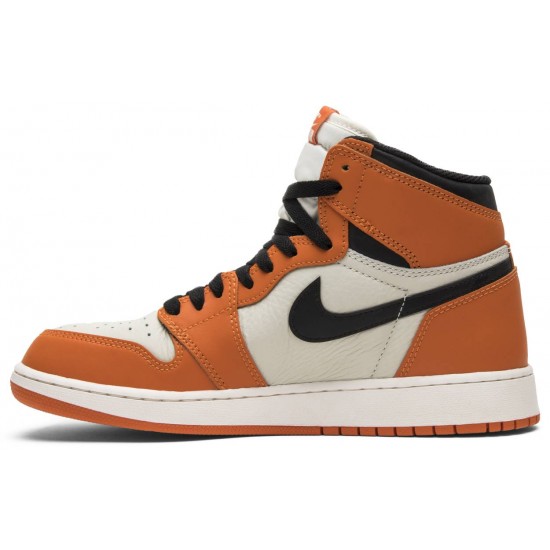 Jordan 1 Retro High OG GS 'Shattered Backboard Away'
 Vela/Nero/Stella Marina AJ 1 Scarpe 575441 113