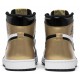 Jordan 1 Retro High OG NRG 'Gold Toe'
 Nero/Nero-Oro Metallico-Bianco AJ 1 Scarpe 861428 007