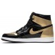 Jordan 1 Retro High OG NRG 'Gold Toe'
 Nero/Nero-Oro Metallico-Bianco AJ 1 Scarpe 861428 007