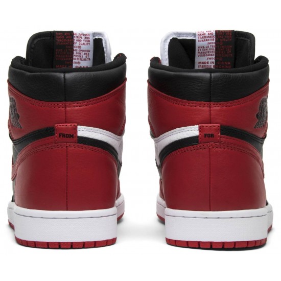 Jordan 1 Retro High OG NRG 'Homage to Home' Chicago Exclusive
 Nero/Bianco-Rosso Universitario AJ 1 Scarpe AR9880 023