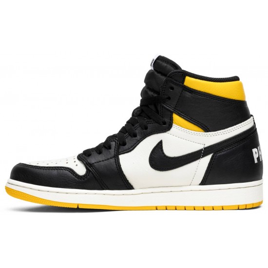 Jordan 1 Retro High OG NRG 'Not For Resale'
 Vela/Mais Black-Varsity AJ 1 Scarpe 861428 107