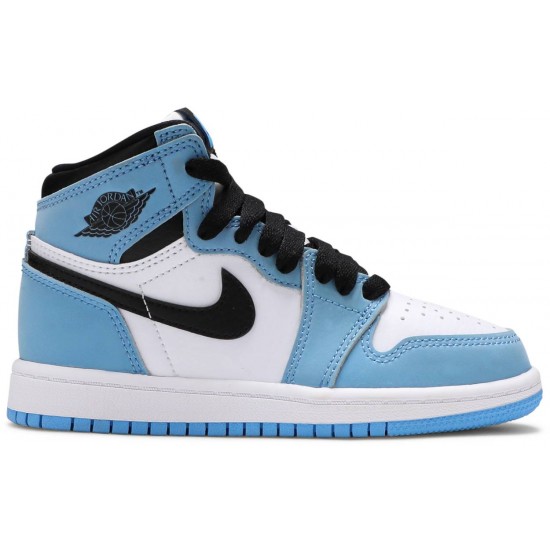 Jordan 1 Retro High OG PS 'University Blue' Bianco/Blu Università/Nero AJ 1 ScarpeAQ2664 134