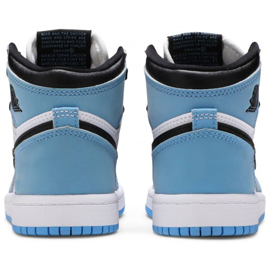 Jordan 1 Retro High OG PS 'University Blue' Bianco/Blu Università/Nero AJ 1 ScarpeAQ2664 134