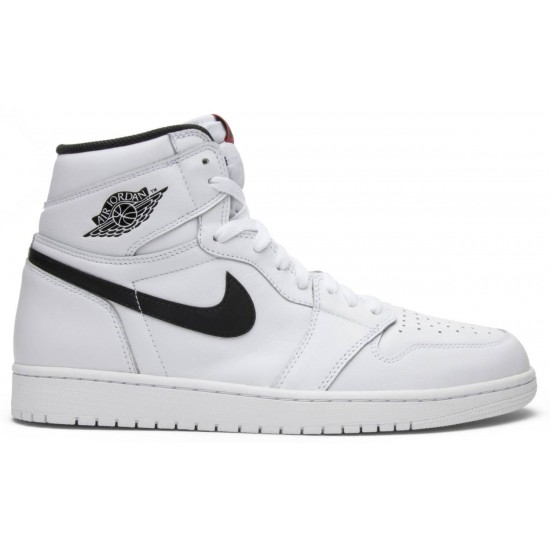 Jordan 1 Retro High OG Premium 'Yin Yang'
 Bianco/Nero-Bianco AJ 1 Scarpe 555088 102