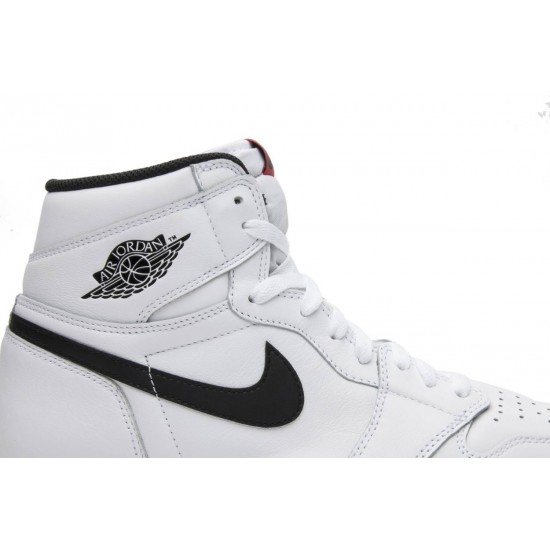 Jordan 1 Retro High OG Premium 'Yin Yang'
 Bianco/Nero-Bianco AJ 1 Scarpe 555088 102