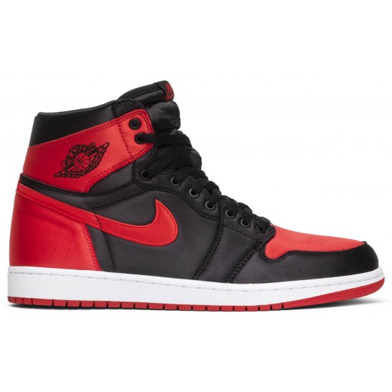 Jordan 1 Retro High OG SE 'Satin Banned'
 Nero/rosso-bianco universitario AJ 1 Scarpe 917359 001