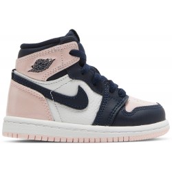 Jordan 1 Retro High OG SE TD 'Bubble Gum'
 Atmosfera/Bianco/Rosa laser/Ossidiana AJ 1 Scarpe CU0450 641