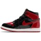 Jordan 1 Retro High OG TD 'Patent Bred' Nero/rosso college/bianco AJ 1 ScarpeAQ2665 063