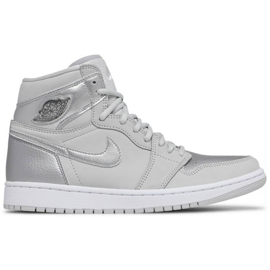 Jordan 1 Retro High OG co.JP 'Tokyo'
 Grigio neutro/bianco/argento metallizzato AJ 1 Scarpe DC1788 029