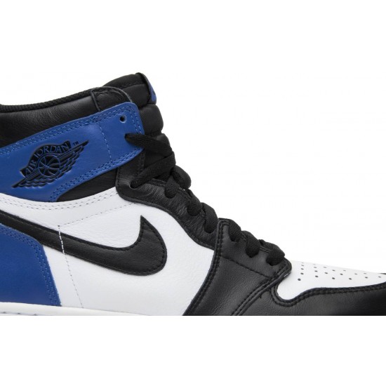 Fragment Design x Jordan 1 Retro High OG
 Nero/Sport Royal-Bianco AJ 1 Scarpe 716371 040