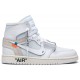 Off-White x Jordan 1 Retro High OG BG 'White' 2018
 Bianco/Bianco-Bianco AJ 1 Scarpe AQ8296 100