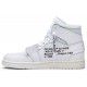 Off-White x Jordan 1 Retro High OG BG 'White' 2018
 Bianco/Bianco-Bianco AJ 1 Scarpe AQ8296 100