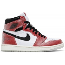 Trophy Room x Jordan 1 Retro High OG SP 'Chicago'
 Bianco/Vela/Varsity Rosso/Nero AJ 1 Scarpe DA2728 100