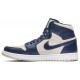 Donne Jordan 1 High 'Navy Cream'
 Midnight Navy/Crema Chiaro-Bianco AJ 1 Scarpe AQ9131 401