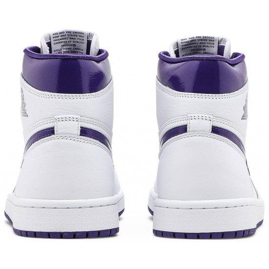 Donne Jordan 1 High OG 'Court Purple' Bianco/viola corte AJ 1 ScarpeCD0461 151