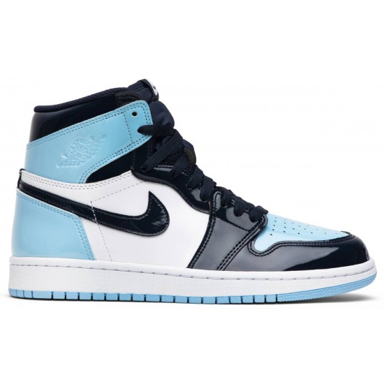 Donne Jordan 1 Retro High OG 'Blue Chill' Ossidiana/Blu Chill-Bianco AJ 1 ScarpeCD0461 401