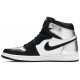 Donne Jordan 1 Retro High OG 'Silver Toe' Nero/Argento metallizzato/Bianco/Nero AJ 1 ScarpeCD0461 001