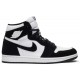 Donne Jordan 1 Retro High OG 'Twist' Nero/Nero-Oro Metallico-Bianco AJ 1 Scarpe CD0461 007