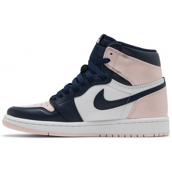 Donne Jordan 1 Retro High OG SE 'Bubble Gum' Atmosfera/Bianco/Rosa laser/Ossidiana AJ 1 ScarpeDD9335 641