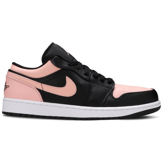 Jordan 1 Low 'Crimson Tint'
 Nero/Crimson Tinta/Iper Rosa/Bianco AJ 1 Scarpe 553558 034