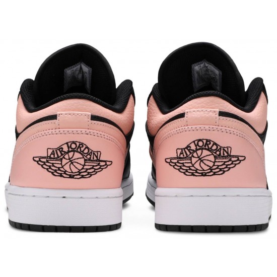 Jordan 1 Low 'Crimson Tint'
 Nero/Crimson Tinta/Iper Rosa/Bianco AJ 1 Scarpe 553558 034