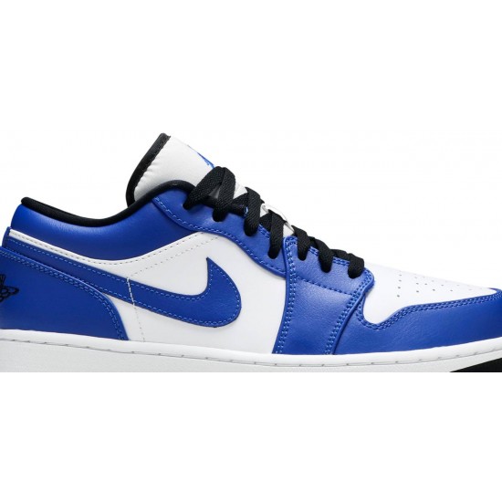 Jordan 1 Low 'Game Royal'
 Bianco/Game Royal/Nero AJ 1 Scarpe 553558 124