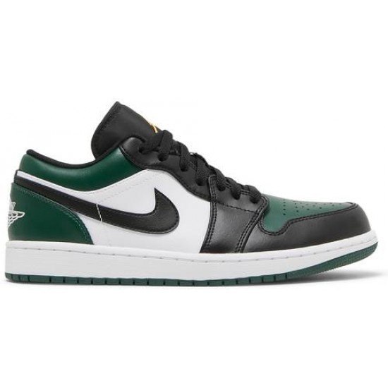 Jordan 1 Low 'Green Toe' Nobile verde/polline/bianco/nero AJ 1 Scarpe553558 371