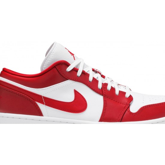 Jordan 1 Low 'Gym Red'
 Palestra Rosso/Bianco AJ 1 Scarpe 553558 611