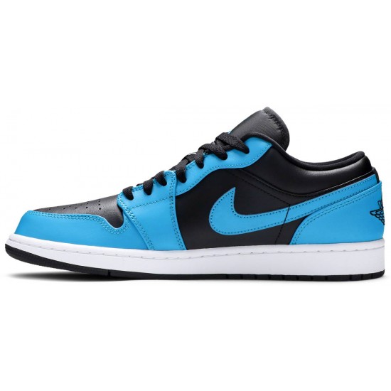 Jordan 1 Low 'Laser Blue'
 Laser blu/nero/bianco AJ 1 Scarpe 553558 410