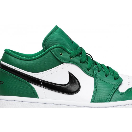 Jordan 1 Low 'Pine Green'
 Pino Verde/Nero/Bianco AJ 1 Scarpe 553558 301