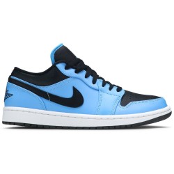 Jordan 1 Low 'University Blue Black'
 Blu Università/Nero/Bianco AJ 1 Scarpe 553558 403