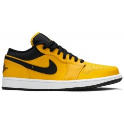 Jordan 1 Low 'University Gold Black'
 Università Oro/Nero/Bianco AJ 1 Scarpe 553558 700