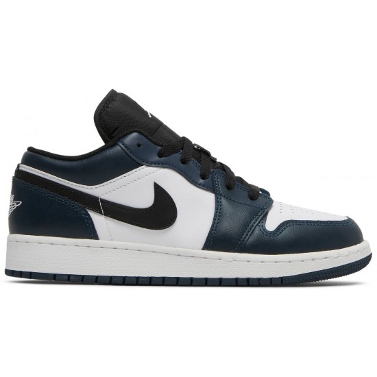 Jordan 1 Low GS 'Armory Navy'
 Armeria Navy/Nero/Bianco AJ 1 Scarpe 553560 411