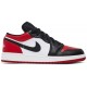 Jordan 1 Low GS 'Bred Toe' Palestra Rosso/Bianco/Nero AJ 1 Scarpe553560 612