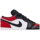 Jordan 1 Low GS 'Bred Toe' Palestra Rosso/Bianco/Nero AJ 1 Scarpe553560 612