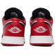 Jordan 1 Low GS 'Bred Toe' Palestra Rosso/Bianco/Nero AJ 1 Scarpe553560 612