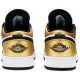 Jordan 1 Low GS 'Gold Toe'
 Oro metallizzato/nero/bianco AJ 1 Scarpe CQ9487 700