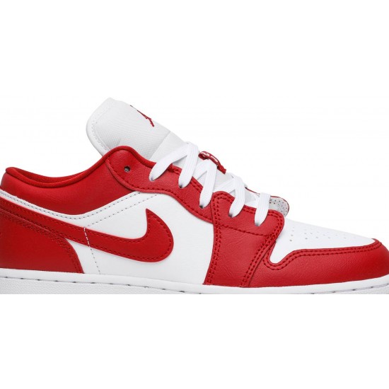 Jordan 1 Low GS 'Gym Red'
 Rosso Palestra/Rosso Palestra/Bianco AJ 1 Scarpe 553560 611