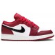 Jordan 1 Low GS 'Noble Red'
 Nobile Rosso/Bianco/Nero AJ 1 Scarpe 553560 604