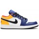 Jordan 1 Low GS 'Royal Yellow'
 Bianco/Rosso pista/Blu zaffiro profondo/Arancio laser/Nero AJ 1 Scarpe 553560 123