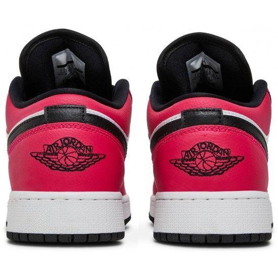 Jordan 1 Low GS 'Rush Pink'
 
Rush Pink/Rush Pink-Bianco-Nero AJ 1 Scarpe 554723 600