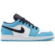 Jordan 1 Low GS 'UNC'
 Bianco/Blu Università/Ossidiana AJ 1 Scarpe 553560 144