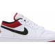 Jordan 1 Low GS 'White Gym Red'
 Bianco/rosso palestra/nero AJ 1 Scarpe 553560 118