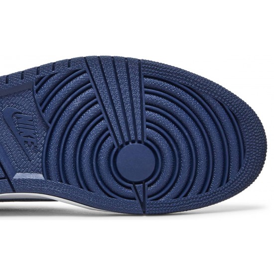 Jordan 1 Low Retro OG 'Midnight Navy'
 Bianco/Marina di mezzanotte AJ 1 Scarpe 705329 106