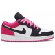 Jordan 1 Low SE GS 'Black Active Fuchsia'
 Nero/Nero/Fucsia attivo AJ 1 Scarpe CT1564 005