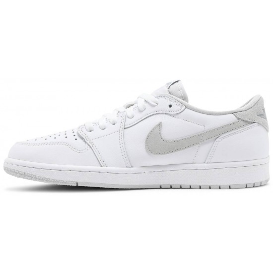 Jordan 1 Retro Low OG 'Neutral Grey' 2021 Bianco/Grigio Neutro/Grigio Particellare AJ 1 ScarpeCZ0790 100