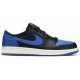 Jordan 1 Retro Low OG 'Royal'
 Nero/Varsity Royal-Sail AJ 1 Scarpe 705329 004