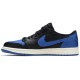 Jordan 1 Retro Low OG 'Royal'
 Nero/Varsity Royal-Sail AJ 1 Scarpe 705329 004